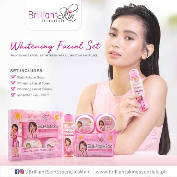 brilliant skincare whitening set